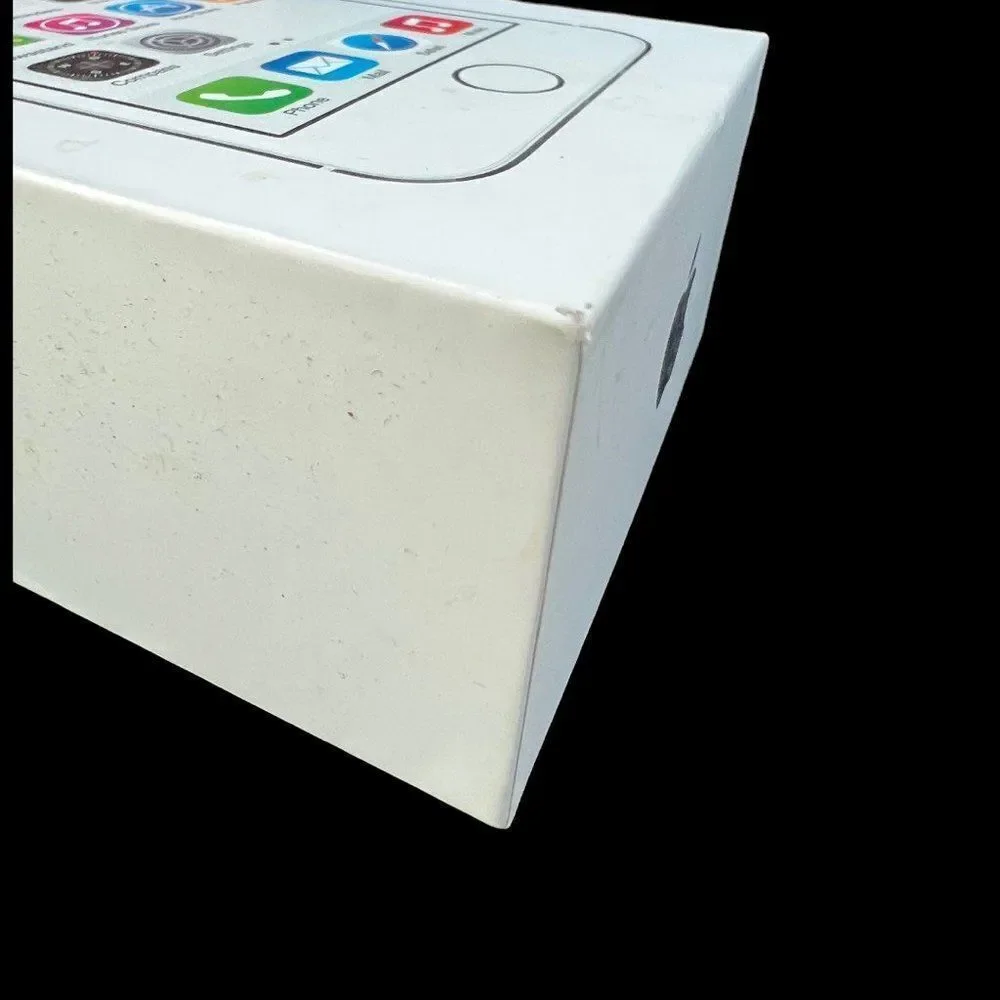 Vintage EMPTY BOX ONLY Apple iPhone 5s Silver With Instructions‎ And Stickers